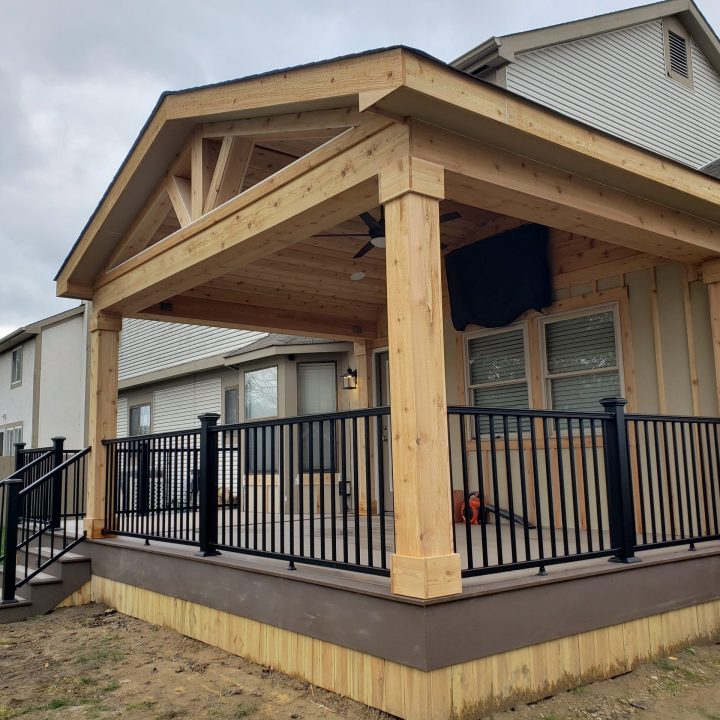 Custom-built wooden Fence Images